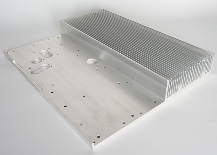 Aluminum Extruded Heat sink For Communication